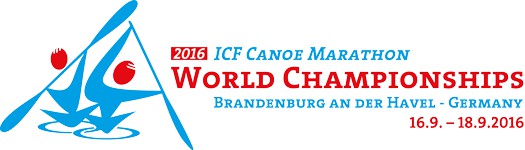 World Championships CanoeMarathon Logo 2016 quer