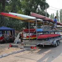 Учебно-тренировочный сбор сборной команды Саратовской области по гребле на байдарках и каноэ